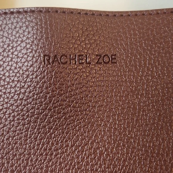 Rachel Zoe Burgandy Arialith in Bordo Vegan Leather Tote - Picture 2 of 9